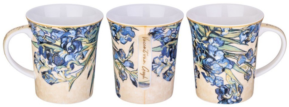 Кружка lefard "ирисы" (в. ван гог) 420 мл (104-1003)