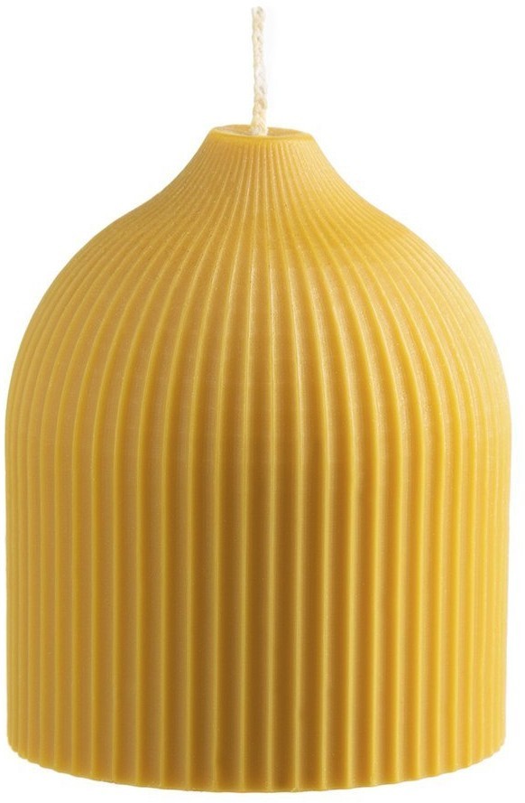 Свеча декоративная цвета карри из коллекции edge, 10,5см (75050)