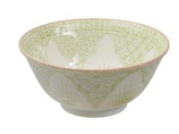 Чаша 8965, 14,8 см, фарфор, green, TOKYO DESIGN