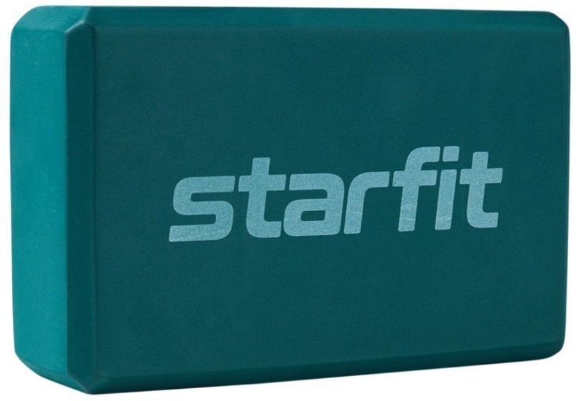 Блок для йоги STARFIT YB-200 EVA, изумрудный (2104799)