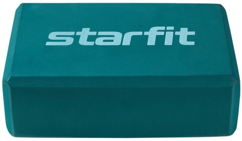 Блок для йоги STARFIT YB-200 EVA, изумрудный (2104799)