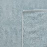 Коврик для ванной ворсовый из чесаного хлопка голубого цвета из коллекции essential, 50х80 см (69136)