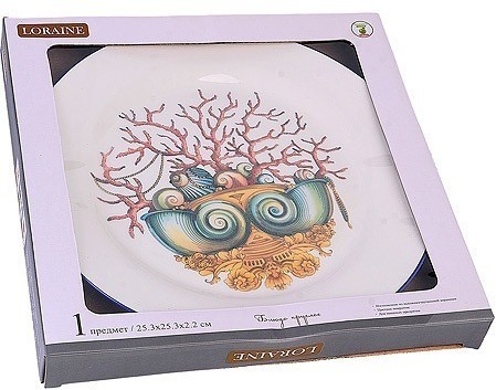 Блюдо сервировочное 25,5 см Страна чудес LORAINE (30821)