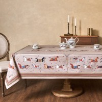 Скатерть &quot;passage&quot; 140х300см ,капучино,100% хлопок с пропиткой,твил Lefard (850-760-22)