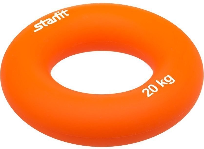 Эспандер кистевой ES-403 "Кольцо", диаметр 7 см, 20 кг, оранжевый (625509)