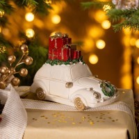 Статуэтка &quot;машинка с подарками&quot; 16х8х11 см Lefard (162-1311)