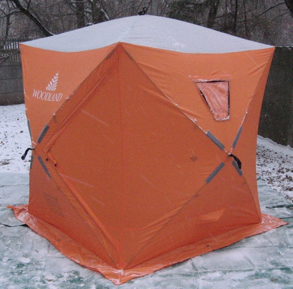 Зимняя палатка куб Woodland/Woodline Ice Fish 4 (синий) (55161s60088)