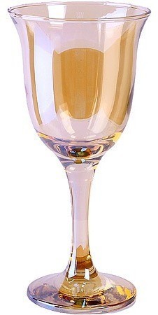 Набор бокалов для вина из 6 шт 240 мл Золотистый мёд (ME863-05)