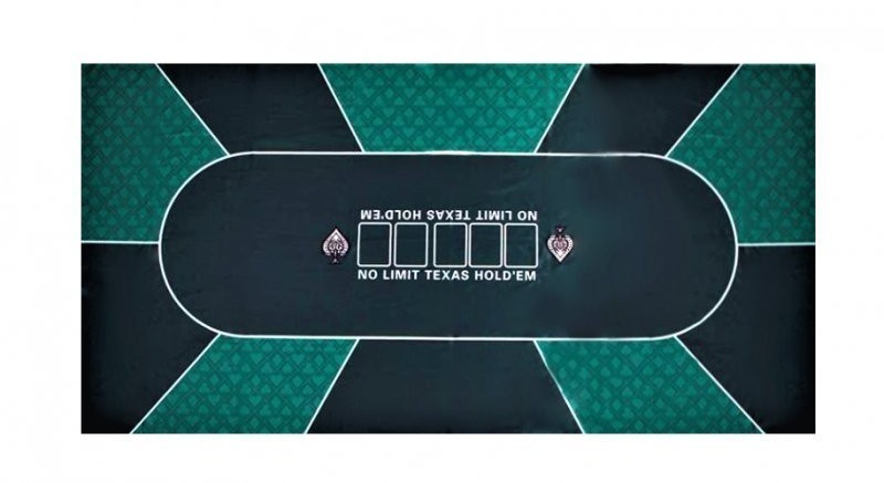 Сукно для покера зеленой (180х90х0,2см), Partida (32586)