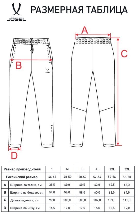 Брюки спортивные JOGEL CAMP 2 Lined Pants, темно-серый (2112570)
