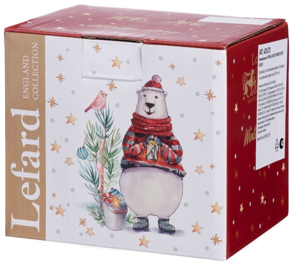 Кружка lefard "winter story" 560 мл (425-270)