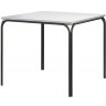 Стол обеденный ror, 90х90 см, черный/серый (75257)