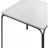Стол обеденный ror, 90х90 см, черный/серый (75257)