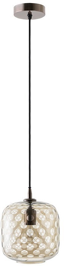 Светильник подвесной mystic aura, D20 см, коричневый (76544)