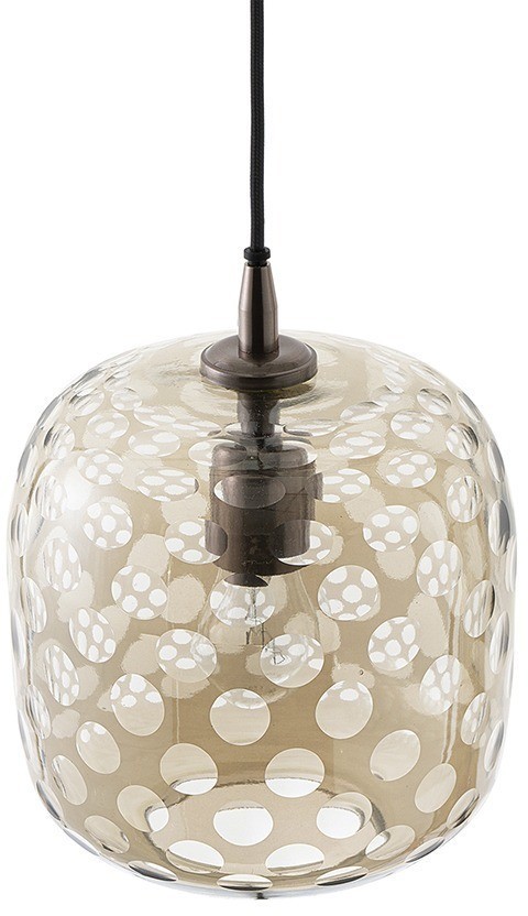 Светильник подвесной mystic aura, D20 см, коричневый (76544)