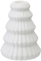 Подсвечник nordic mood белого цвета из коллекции new year essential, 11,5 см (78343)