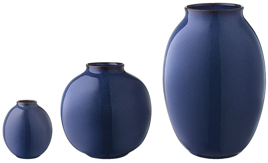 Ваза nature, 18 см, темно-синяя (74301)