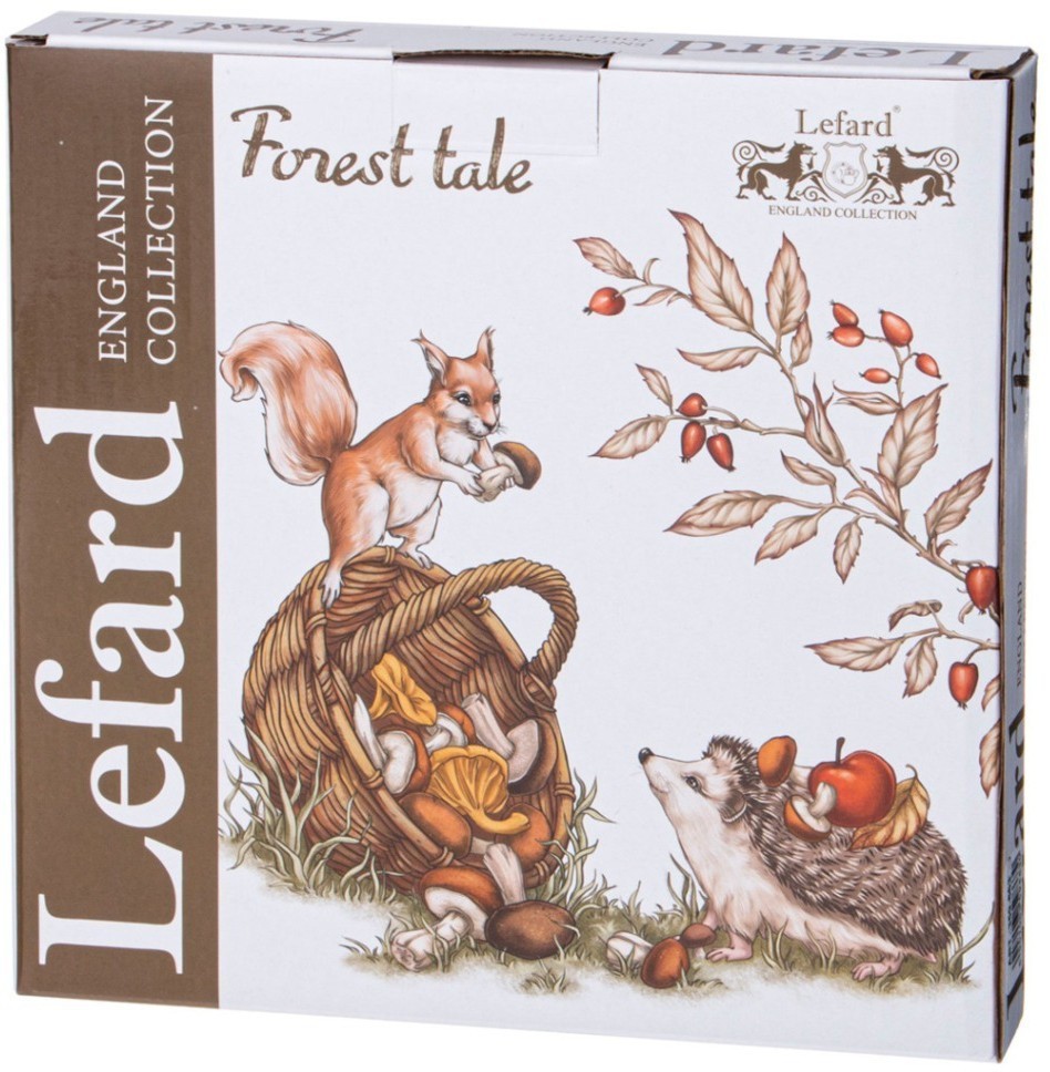 Тарелка закусочная lefard "forest tale" 20,8*1,8 см (359-864)