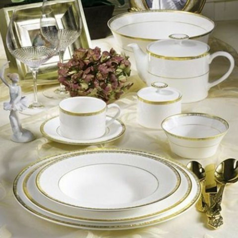 Супница A2113140, фарфор, white, MIKASA