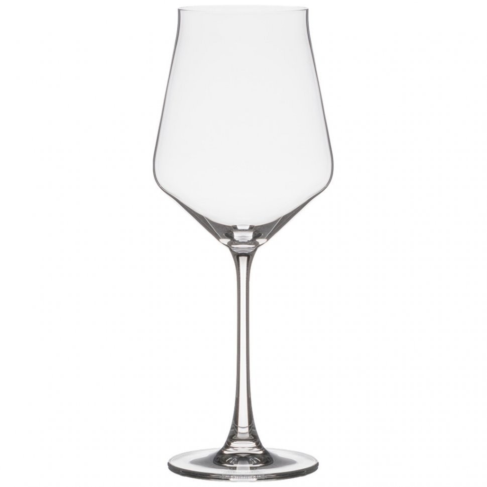 Набор бокалов для вина из 6 шт. "alca" 500 мл высота=25 см. Crystalite Bohemia (669-320)