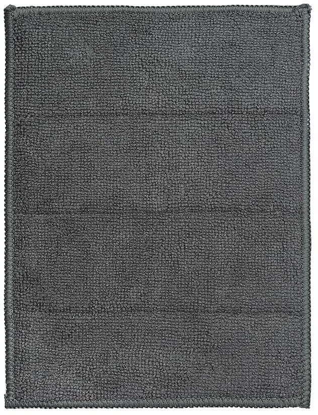 Набор салфеток-губок двухсторонних из микрофибры cozy clean, темно-серые, 2 шт. (77400)