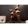 Статуэтка "Танцующие кролики"цв.бронза 18х13х30,5 (TT-00001141)