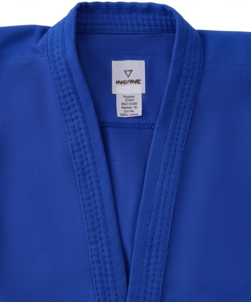 Куртка для самбо START, хлопок, синий, 56-58 (1758973)