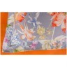 Кпб 2-х сп "пастораль",х\б 100%,оранжевый+серый под 175*215 -1шт., пр 240*240 -1шт., нав 70*50*5-2шт SANTALINO (985-210)