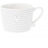 Bastion Collections Кружка White Little Big Нearts Grey RJ/CUP 016 GR