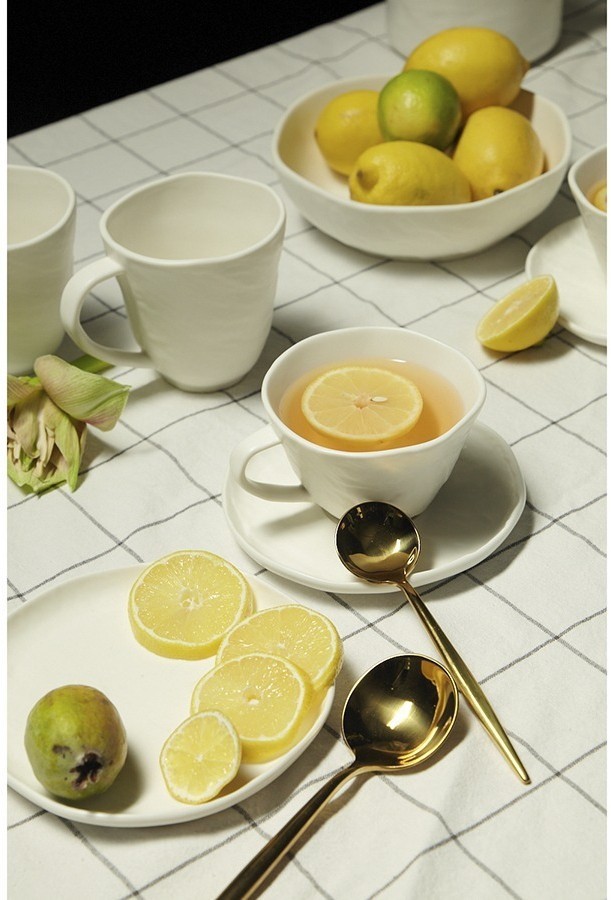 Набор десертных тарелок white cliffs, D16 см, 2 шт. (76156)