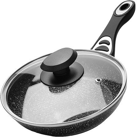 Сковорода с крышкой 22 см антипригарная MAYER BOCH (40591)