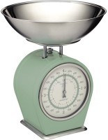 Kitchen Craft Весы кухонные металлические Living Nostalgia green LNSCALEGRN