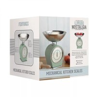 Kitchen Craft Весы кухонные металлические Living Nostalgia green LNSCALEGRN
