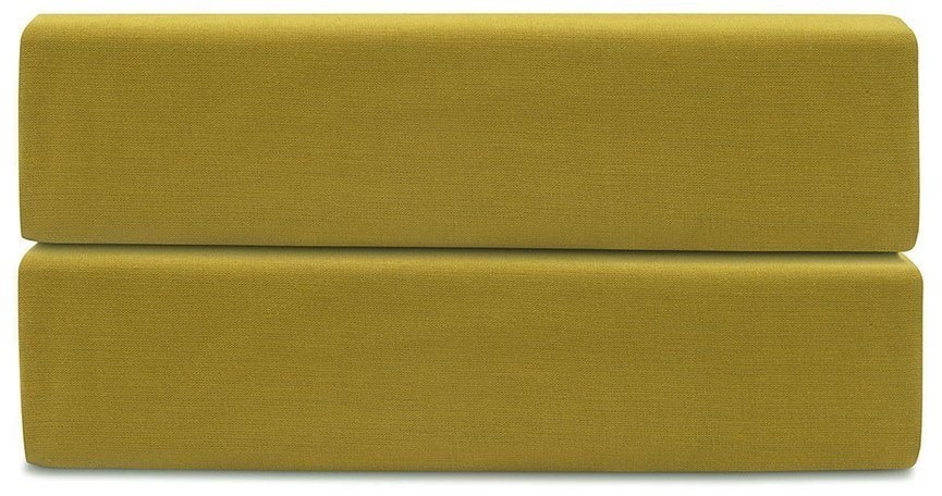 Простыня на резинке оливкового цвета из коллекции essential, 180х200х30 см (73740)