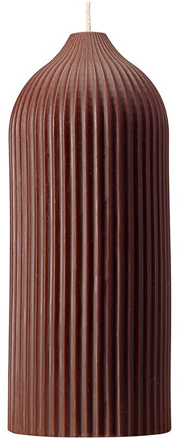 Свеча декоративная коричневого цвета из коллекции edge, 16,5 см (77857)