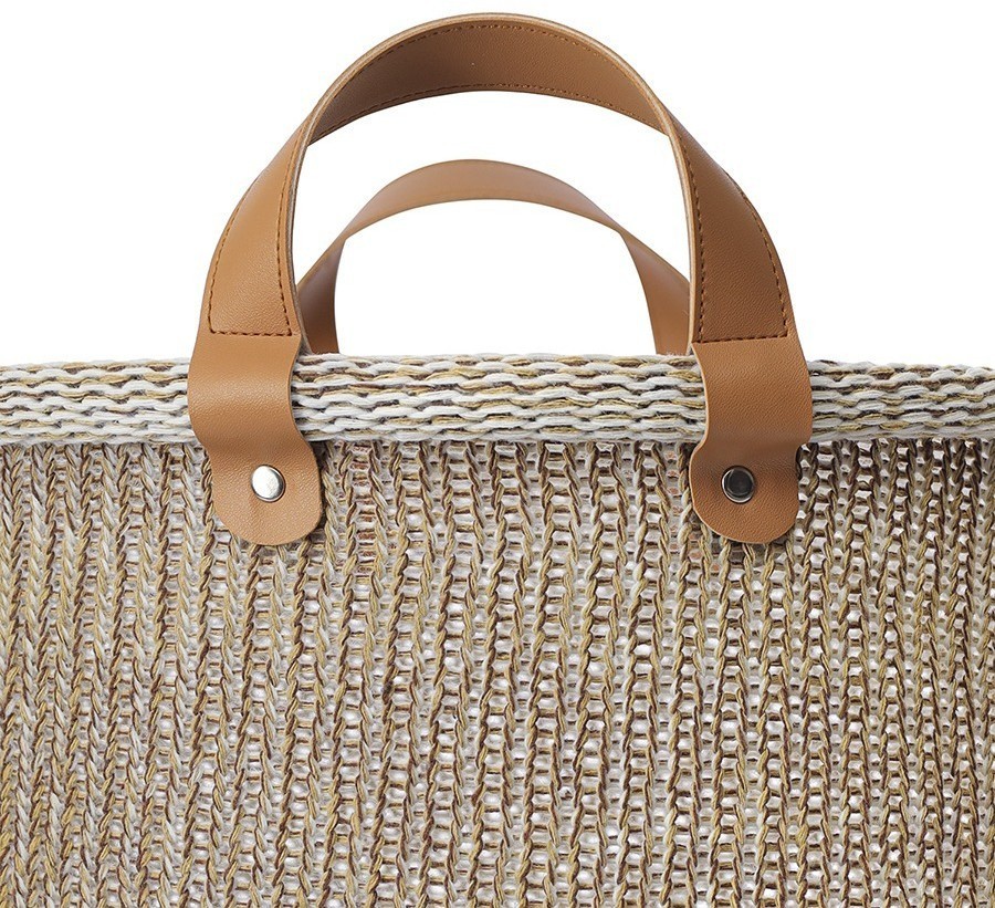 Корзина для хранения sustainable collection, D32х28 см, бежевая (77677)