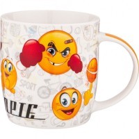 Кружка &quot;смайл&quot;, 350 мл. Lefard (260-558)