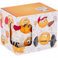 Кружка &quot;смайл&quot;, 350 мл. Lefard (260-558)