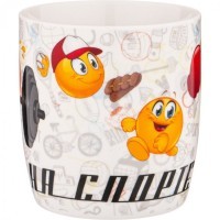 Кружка &quot;смайл&quot;, 350 мл. Lefard (260-558)