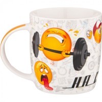 Кружка &quot;смайл&quot;, 350 мл. Lefard (260-558)