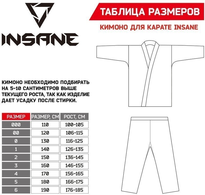 Кимоно для карате START, хлопок, белый, 2/150 (1758924)