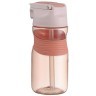 Бутылка для воды slow sip, 450 мл, розовая (74672)