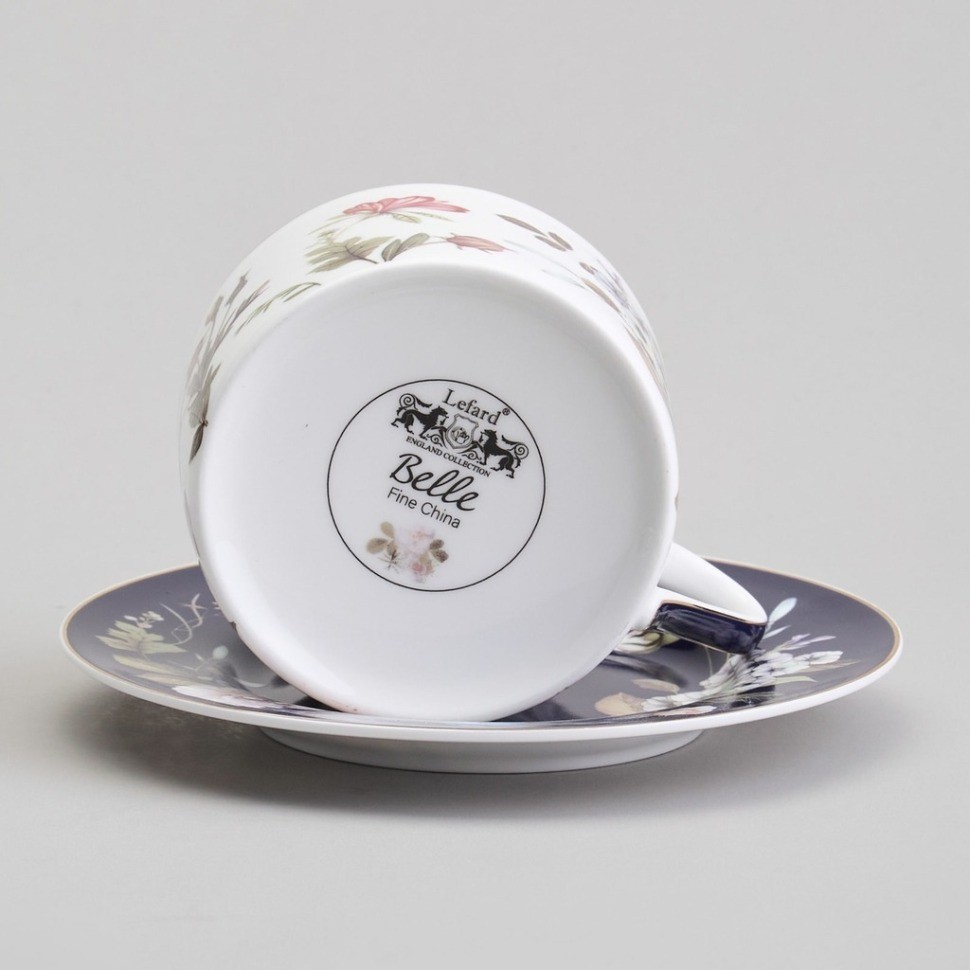 Чайный набор lefard "belle" на 2 пер. 4 пр. 190 мл (86-2552-1)