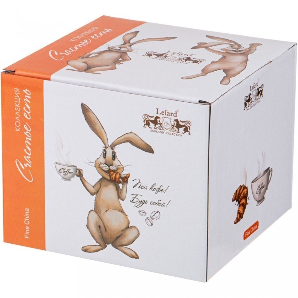 Кружка lefard "счастье есть" 400 мл (85-1792)