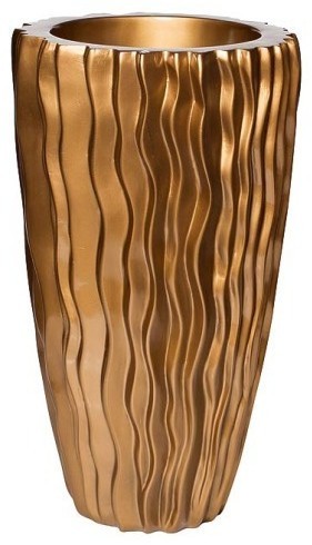 Кашпо 36*36*86см цвет темно-золотистый (TT-00000830)