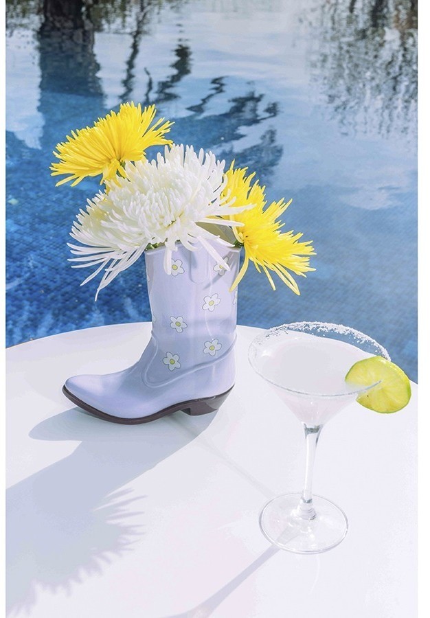 Ваза для цветов rodeo, 22,5 см, лиловая (77308)