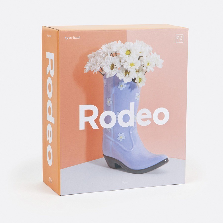 Ваза для цветов rodeo, 22,5 см, лиловая (77308)