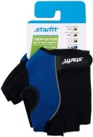 Перчатки для фитнеса SU-108, синий/черный (155322)