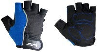 Перчатки для фитнеса SU-108, синий/черный (155322)