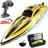 Радиоуправляемый катер Chasing Waves с сумкой (41 см, 35 км/ч) (HJ818-YELLOW-BAG)